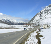 High Alps Driving Bernina Pass Switzerland to Italy photo