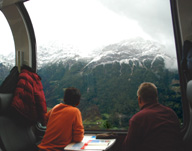 Bernina Pass Panorama Cars photo