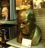 Winston Churchill bust photo