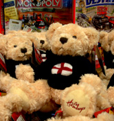 Toy shopping in London Hampleys Bears photo