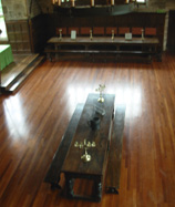 Elizabethan table oak banquet hall photo