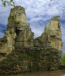 Knaresborough Medieval Castle Ruins Yorkshire photo