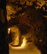 Escape tunnel Sallyport castle photo