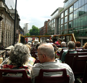 Open Top double-deck London bus tours best sights photo