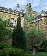 Lumley Castle inner Courtyard Garden photo