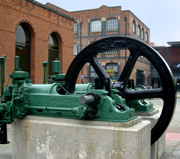 Steam power wheel Manchester photo