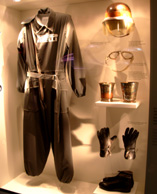 Fangio's racing suit at Mercedes Welt photo