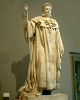 Emperor Napoleon statue louvre art collections photo
