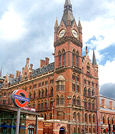 St Pancras Kings Cross Underground _ Eurostar Staion photo