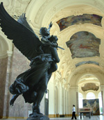 Petit Palais Art Museum winged statue photo