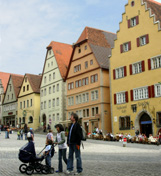 Rothenburg Town Square Family photo
