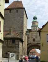 Rothenburg above the Tauber Clock  Gate photo
