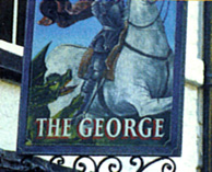 London historic pub tour the George photo
