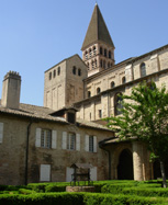 Tournus Abbey Monastery and Cloisters photo