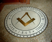 Freemason Symbol Beamish Masonic Temple photo