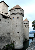 Castel Turrets Chillon Photo