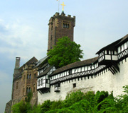 Wartburg Castle Luther Locked up for Christmas photo