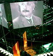 Sci-fi Einstein exhibit photo