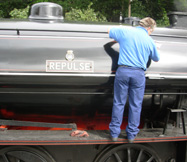Repulse Historic Steam Locomotive photo