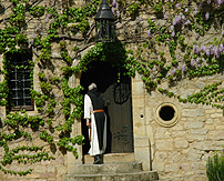 Trappist Monk at Roval Monastery photo