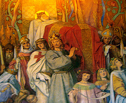 Funeral of Saint Elizabeth of Hungary art