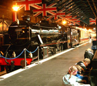 York Rail Museum children drawing photo