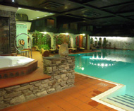 Alex Hotel Zermatt accomdation grotto pool photo