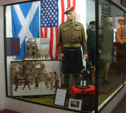 Unifrom display WWII History Museum photo