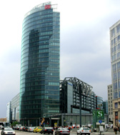 Postdamer Platz Bahnhof DB Tower photo