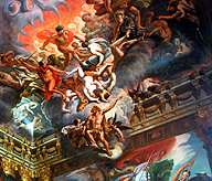 Burghley House Hell Stairway Painting photo