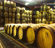 Irish Whiskey Aging Barrels photo