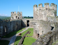 Conwy Castle Inner Ward photo