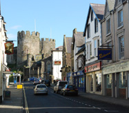 Conwy Castle High Street photo