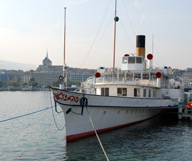 Cruising Lake Geneva Steam Ship photo