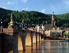 Old Bridge on the neckar Heidelberg photo