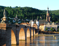 Neckar River Views Hotel Hollander Hof Heidelberg photo
