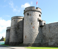 King Johns Castle Portcullus Gate House photo