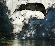Lucerne Lion Monument Sculpture photo