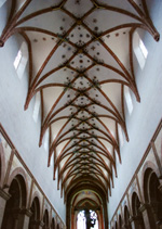Maulbraun Abbey Gothic Arch nave photo
