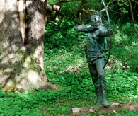 Robin Hood Archer Statue Sherwood Forest photo