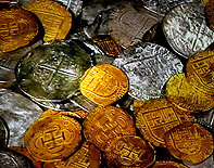 Spanish Gold Doubloons Armada Treasure photo