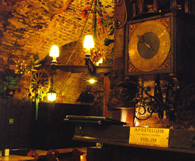 Original Stadtheuriger Apostluhr clock cellear pub Vienna photo
