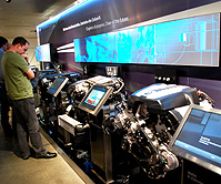 Engines at BMW Complex near Munich photo