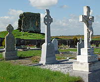 Ireland Countside Cemetery photo