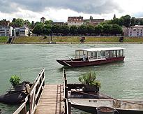 Basler Wooden Rhine Ferry Landing photo