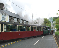 Ffestiniog Steam Train Rides Road Crossing photo
