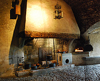 Inside Castle Gruyere Fireplace photo