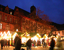 Heidelberg University Square Christmas Booths photo