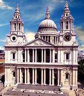 St Pauls Cathedral in film photo