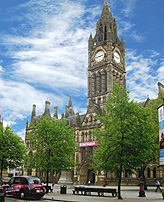 Manchestet Victorian Ne-Gothic Town Hall photo